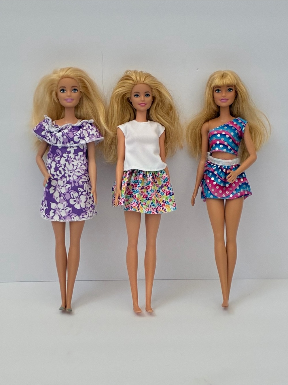 Mattel Barbie Fashion Dolls Lot of 3